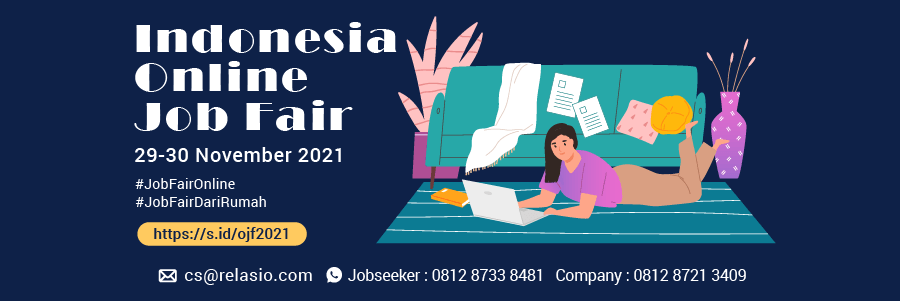 Indonesia Career Expo Job Fair Online 29 - 30 November 2021