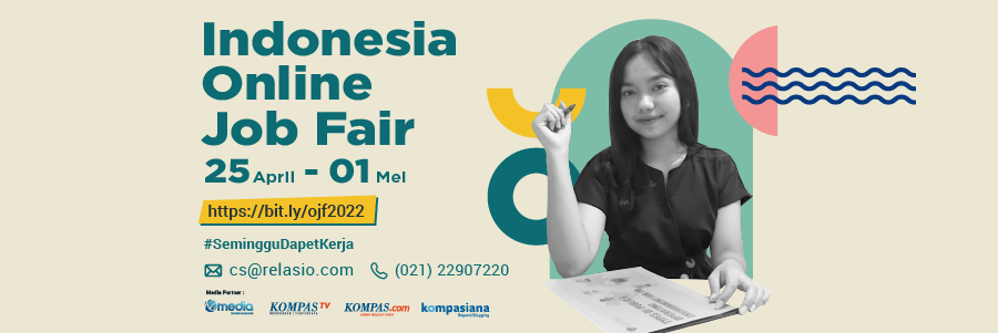 Indonesia Career Expo Job Fair Online 25 April - 01 May 2022