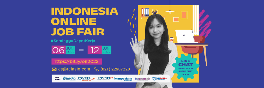 Indonesia Career Expo Job Fair Online 06 - 12 Juni 2022