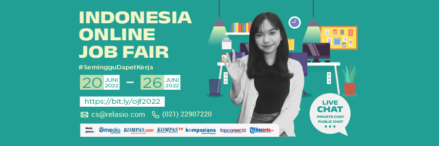 Indonesia Career Expo Job Fair Online 20 - 26 Juni 2022