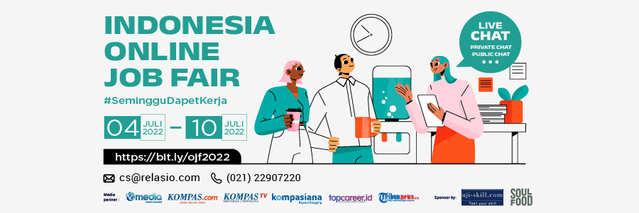 Indonesia Career Expo Job Fair Online 04 - 10 Juli 2022