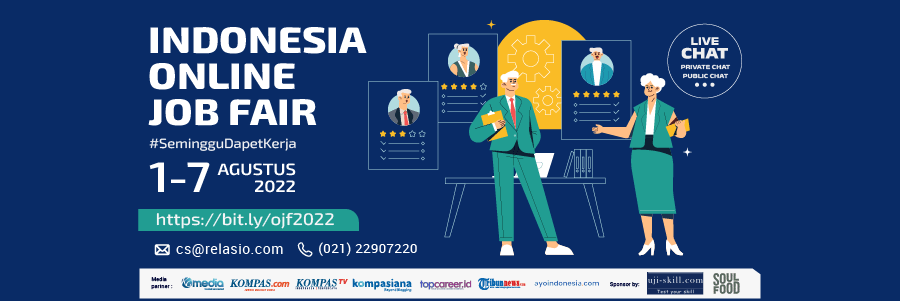 Indonesia Career Expo Job Fair Online 01 - 07 Agustus 2022