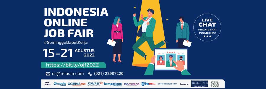 Indonesia Career Expo Job Fair Online 15 - 21 Agustus 2022