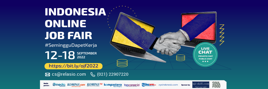 Indonesia Career Expo Job Fair Online 12 - 18 September 2022