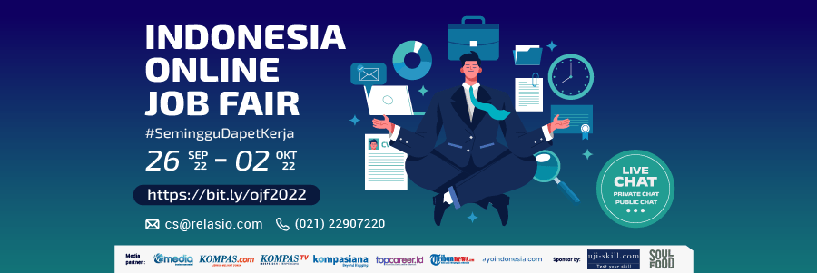 Indonesia Career Expo Job Fair Online 26 September - 02 Oktober 2022