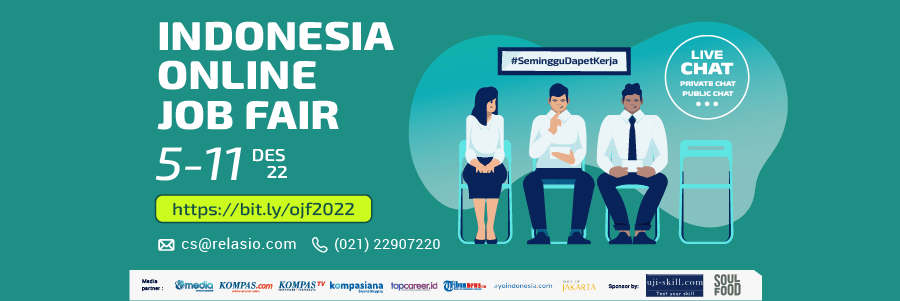 Indonesia Career Expo Job Fair Online 05 - 11 Desember 2022