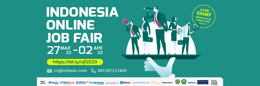 Indonesia Career Expo Job Fair Online 27 Maret - 02 April 2023